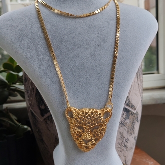 Leopar kolye