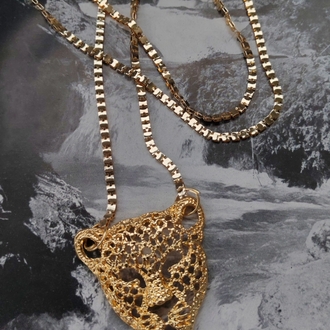 Leopar kolye