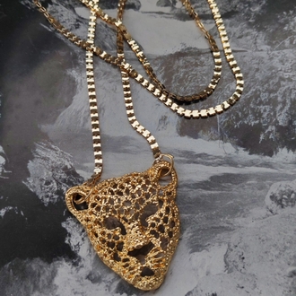 Leopar kolye