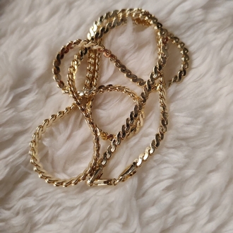 Spiral zincir kolye