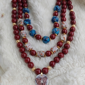 Bordo aşkı ortadaki model