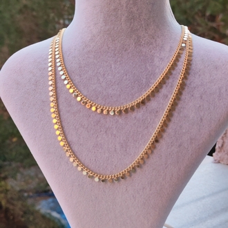 14k vip pul kolye