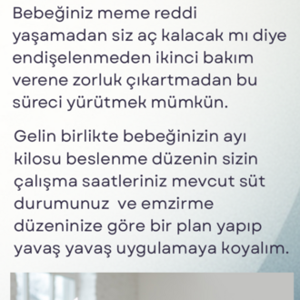 Emziren Anneler İçin İşe Başlama Danışmanlığı
