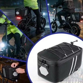 Bisiklet Scooter SUYA Dayanıklı Şifre Kilitli Arka Bagaj Çantası