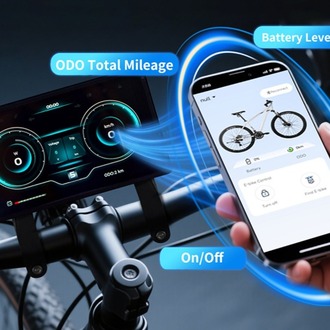Elektrikli Bisiklet BLUETOOTH EKRAN E-Bike RKS KUBA APE RYDER X8 Car BT Ekran Yansıtma