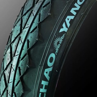 20x4 Zırhlı Kalın Teker FAT Bike Dış Lastik E-Bike Siyah Chao Yang