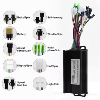 36V 48V 60V 22Amper Beyin KONTROLCÜ 500Watt 750Watt Elektrikli Bisiklet