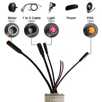 36V 48V 25Amper Beyin KONTROLCÜ 500Watt 750Watt Elektrikli Bisiklet