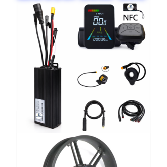 E Bike 1000Watt 1500Watt MOTOR Kiti SET E-Bike Beyin Ekran Motor Seti Elektrikli Bisiklet