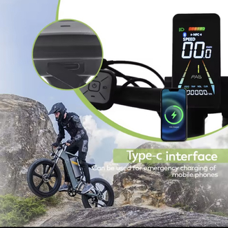 Elektrikli Bisiklet NFC EKRAN E-Bike RKS KUBA APE RYDER F4