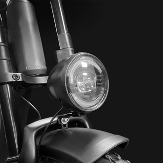 Elektrikli Bisiklet YUVARLAK ŞERİT ÖN FAR LED E-Bike Aydınlatma