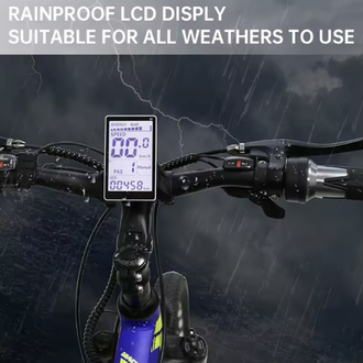 Elektrikli Bisiklet RX5 XS35 PRO EKRAN Gösterge E-Bike RKS JEEP