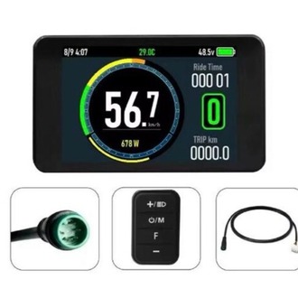 Elektrikli Bisiklet EKRAN Gösterge E-Bike RKS KUBA APE RYDER M8
