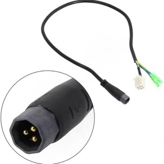 Elektrikli Bisiklet Motor Uzatma Kablosu Büyük 9 Pin SM