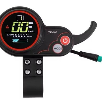 Elektrikli Scooter EKRAN Gösterge ve GAZ Kolu