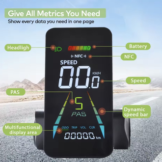 Elektrikli Bisiklet NFC EKRAN E-Bike RKS KUBA APE RYDER F4