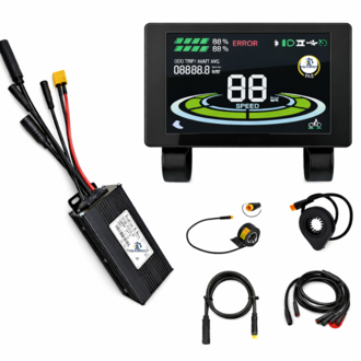 E Bike 500Watt 750Watt Beyin Controller ve EKRAN Seti E-Bike Beyin Ekran Seti Elektrikli Bisiklet