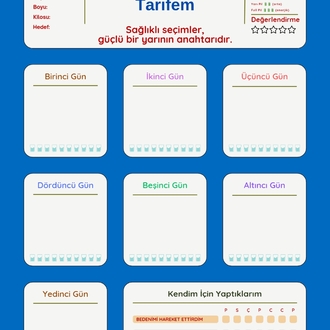 Sağlıklı Yaşam Planlayıcısı (PDF)