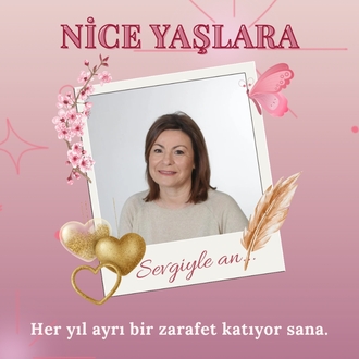 Özelleştirilebilir doğum günü kartları