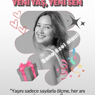 Kişiye Özel Doğum Günü Kartı – Dijital Tasarım | 3 Farklı Tarz | Anında Teslim
