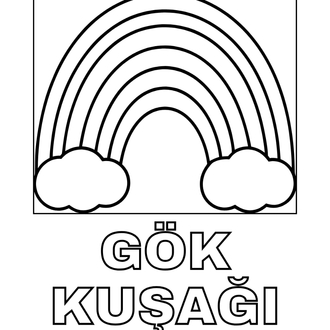 haydi boyayalım 4 - gökyüzü serisi