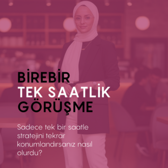 BİREBİR TEK SAATLİK GÖRÜŞME