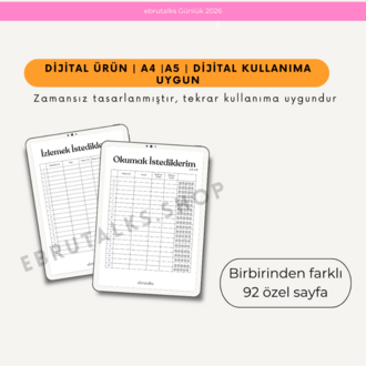ebrutalks Günlük 2026