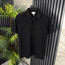 Lacoste Basic Paris Pike Kumaş Polo Yaka (siyah)