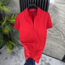Gant Pike Kumaş Polo Yaka (kırmızı)