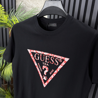 Guess Pamuklu Tshirt (siyah) 