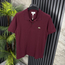 Lacoste Basic Pike Kumaş Polo Yaka (bordo)