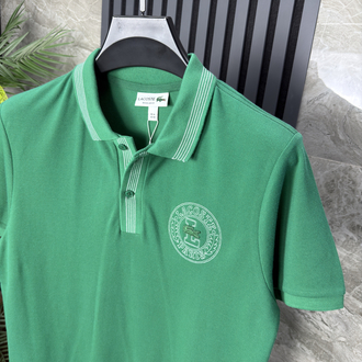 Lacoste Pike Kumaş Polo Yaka (yeşil)