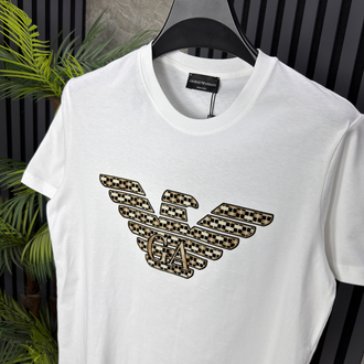 Emporio Armani Pamuklu Tshirt (beyaz)