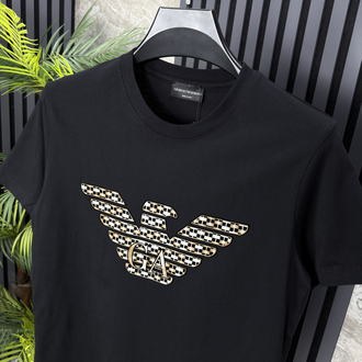 Emporio Armani Pamuklu Tshirt (siyah)