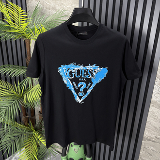 Guess Pamuklu Tshirt (siyah)