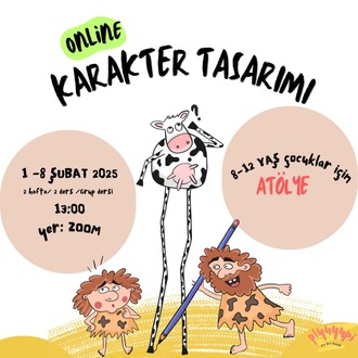 Çocuklar için Karakter Tasarlama Atölyesi 