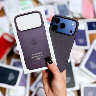 iPhone TechWoven Dokuma Case Derin Mor