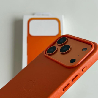 İphone Deri Model Kılıf Turuncu