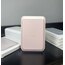 Apple MagSafe Özellikli Deri Cüzdan -Kum Pembe