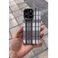 İPhone Fiber Carbon Kılıf -Black and White