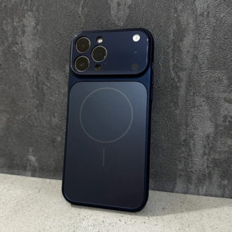 İPhone Ag Glass Case -Lacivert