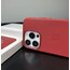 Apple MagSafe Özellikli Deri Kılıf - Kırmızı