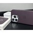 Apple MagSafe Özellikli Deri Kılıf - Derin Mor