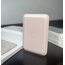 Apple MagSafe Özellikli Deri Cüzdan -Kum Pembe