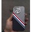 İPhone Fiber Carbon Kılıf -Fransız Çizgisi