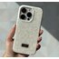 İPhone Swarovski Taşlı Kılıf - Beyaz