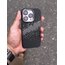 İPhone Fiber Carbon Kılıf -Black and Grey