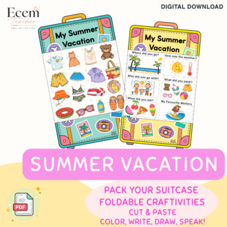 My Summer Vacation Foldable Craft Set