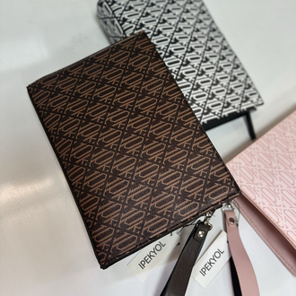 İpekyol clutch kahve