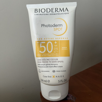 Bioderma Photoderm Spot SPF50+ Cream Leke Karşıtı Güneş Koruyucu 150ml